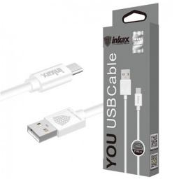 Cable De Carga USB Tipo C USB-C Inkax CK-01 2.1A 1 Metro