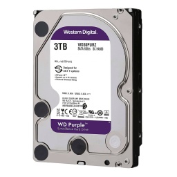 Disco Duro 3.5'' HDD Western Digital Purple 3TB WD30PURZ Sata 3 IntelliPower Rpm