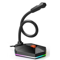 Micrófono Omnidireccional USB Gaming Meetion MC13 con RGB