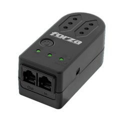 Protector Regulador de Voltaje Forza FVP-1202N-C 220v Tres en Lnea - Negro