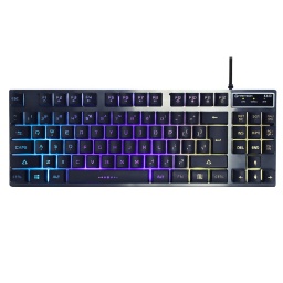 Teclado Gamer TKL Fantech K613 TKL II Retroiluminado Anti-Ghosting