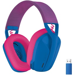 Auriculares Inalambricos Gaming Logitech G435 Lightspeed y Bluetooth Multiplataforma - Azul