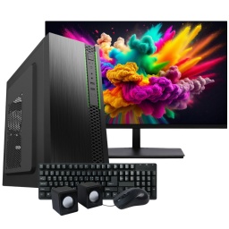 Pc Computadora Completa Nueva Intel Core i7-4790 H81 8GB 240GB SSD WiFi Windows 10 + Monitor LED 19''