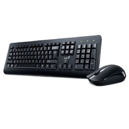 Kit Combo de Teclado y Mouse USB Genius KM-170 Negro en Espaol