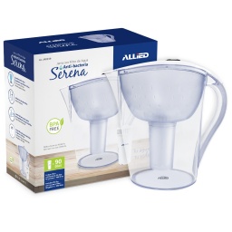 Jarra Allied Serena 3.5 Lts. con Purificador de Agua + Filtro Anti Bacterias