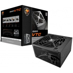 Fuente Cougar VTC600 Gamer 600W Reales 80 Plus White Fan 120mm