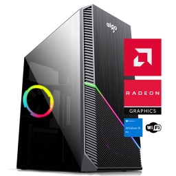 PC Computadora Gamer AMD Athlon 3000g 16GB DDR4 240GB SSD Video Radeon RX550 4GB DDR5 128bits Gaming