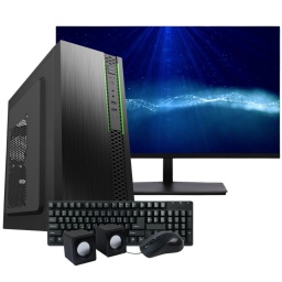 Pc Computadora Intel Core i5-4570 8GB 240GB SSD WiFi + Perifericos + Monitor Nuevo LED 19''