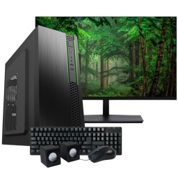 Pc Computadora Nueva INTEL Core i3-3220 12GB 240 GB SSD WiFi Windows 10 Pro con Monitor LED 19''