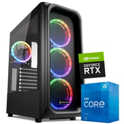 PC Computadora Gamer Intel Core i5-11400F 16GB DDR4 1TB SSD M.2 NVMe Video GeForce RTX3050 8GB GDDR6