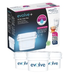Super Pack Aqua Optima Evolve EVS602 Kit 6 Filtros x30 Das (Duracin 6 meses)