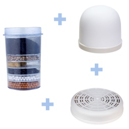 Kit Filtros de Repuesto Reemplazo Allied AL-KITX3 *(3 PIEZAS)* Para Dispensador de Agua