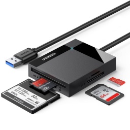 Lector de Memorias USB 3.0 4 en 1 Ugreen CR125 Lectura Rápida y Simultánea