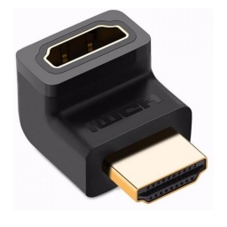 Adaptador de HDMI Macho a HDMI Hembra en ngulo tipo L Ugreen HD112