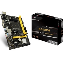 Motherboard Biostar A320MH Para Socket AMD AM4 PCie 3.0 HDMI