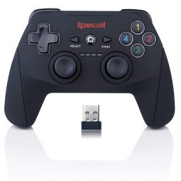 Joystick Gamepad Redragon Harrow G808 Inalambrico Para PlayStation PS3, PC, Xbox 360, Android