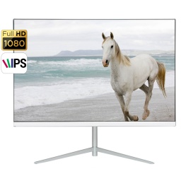 Monitor LED IPS MIO-LCD ML2402 24'' Full HD 1080p HDMI VGA 75Hz Blanco