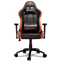 Silla Gamer Cougar Armor Pro Cuero Respirable Calidad Profesional - Edicin Clsica