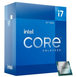 Micro Procesador CPU INTEL Core I7-12700K Unlocked Socket 1700 Generación 12 S/fan