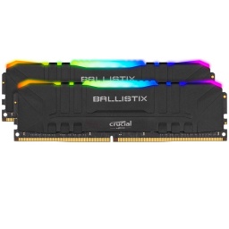 Memoria RAM DDR4 32GB (2x 16GB) Kit 3200Mhz CL16 Crucial Ballistix Negra Gaming con RGB