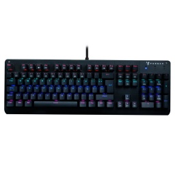 Teclado Gamer Mecanico Retroiluminado Perseo Electryon Rainbow Switch Outemu Blue