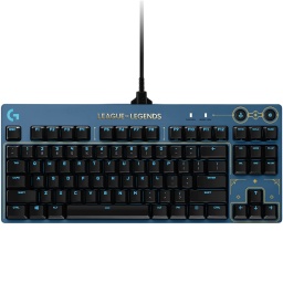 Teclado Gaming Mecanico Logitech G Pro League Of Legends LOL Edition Compacto RGB Switch Brown