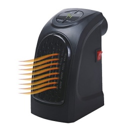 Mini Calentador Calefactor Goldtech 400w Portátil directo a 220v Negro