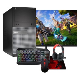 PC Computadora Completa Gamer Core i5 8gb 250GB Tarjeta de Video Nvidia GeForce GT710 2GB + Combo + Monitor LED 19''