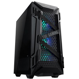 Gabinete Gamer Asus TUF Gaming GT301 Cristal Templado USB 3.2 Fanes ARGB Aura Sync RGB