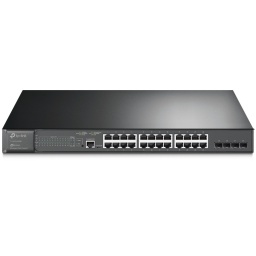 Switch TP-Link TL-SG3428MP Administrable JetStream 28 puertos Gigabit L2 con PoE + de 24 puertos + 4 ranuras SFP