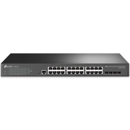 Switch TP-Link TL-SG3428 Administrable JetStream de 24 puertos Gigabit L2 con 4 ranuras SFP