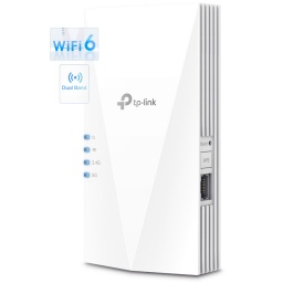 Extensor Repetidor de Rango Wi-Fi 6 TP-Link RE600X AX1800 Dual Band Con Puerto Gigabit