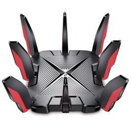 Router Gaming TP-Link Archer GX90 Wi-Fi 6 Tri-Banda AX6600 OneMesh 8 Antenas