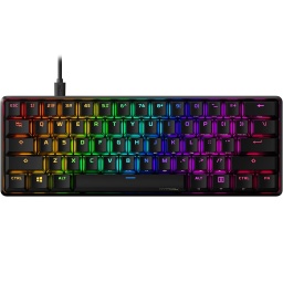 Teclado Gamer Mecanico 60% HyperX Alloy Origins Aqua Switch RGB 100% anti-ghosting PC/PS4/Xbox One