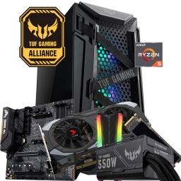 PC Gamer Asus TUF Gaming Ryzen 5 5600X 32GB DDR4 RGB 1TB M.2 Video GTX 1660 Super Ventus OC 6GB GDDR6