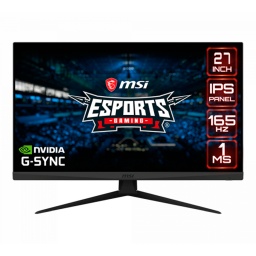 Monitor LED IPS MSI Optix G273 27'' Full HD Gamer G-Sync 165Hz 1ms Antirreflejo HDMI/DisplayPort