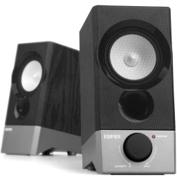 Parlantes Edifier R19U 4W RMS Para PC Construidos en Madera MDF