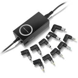 Cargador Universal Multilaser CB009 90W Para Notebooks 10 Puntas intercambiables