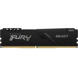 Memoria RAM DDR4 16GB 2666MHz Kingston Fury Beast KF426C16BB/16 DIMM Black