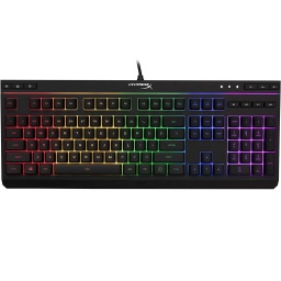 Teclado de Membrana HyperX Alloy Core RGB 4P4F5AI#AC8 USB Negro
