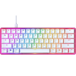 Teclado Gamer Mecanico 60% HyperX Alloy Origins 60 Pink (Rosado) Red Switch RGB 100% anti-ghosting PC/PS4/Xbox One