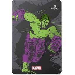 Disco Externo Portable USB 3.0 2TB Seagate Game Drive PS4 PlayStation Edicin Especial Marvel Avengers HULK
