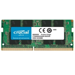 Memoria RAM Crucial SODIMM 8GB DDR4 3200MHz PC4-25600 CL22 1.2V