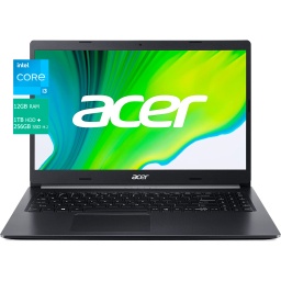 Notebook Acer A515-54-32N2 Core i3-10110U 12GB 1TB HDD + SSD M.2 256GB Pantalla LED IPS 15.6'' Full HD Nueva