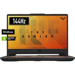 Notebook Gamer Asus TUF Gaming Core i5-10300H 16GB 512GB M.2 Pantalla IPS 15.6 FHD GTX 1650 4GB DDR6 Nueva
