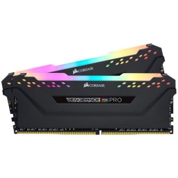 Memoria RAM DDR4 16GB Kit (2x8GB) 3200MHz Corsair Vengeance RGB Pro CL16 Disipador de Aluminio
