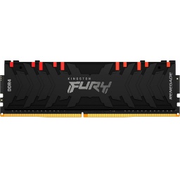 Memoria RAM DDR4 8GB 3200MHz Kingston Fury Renegade RGB KF432C16RBA/8 DIMM CL16