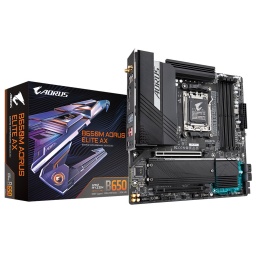 Motherboard Aorus B650M Elite AX Socket AM5 (Para AMD 7000-Series) DDR5 4X Dimm