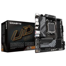 Motherboard Gigabyte B650M DS3H Socket AM5 (Para AMD 7000-Series) DDR5 4X Dimm