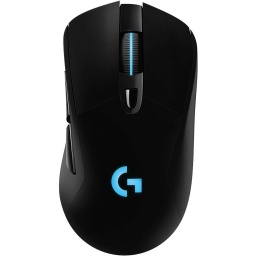 Mouse Inalambrico Logitech G703 Gaming Lightspeed Hero 25K RGB Lightsync 25600Dpi Negro